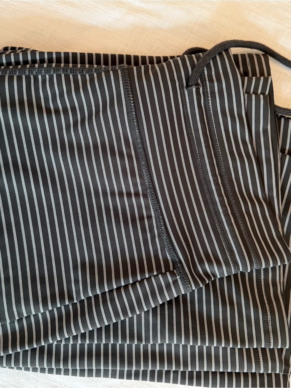 HALARA Black Men's Pinstripe Performance Pants